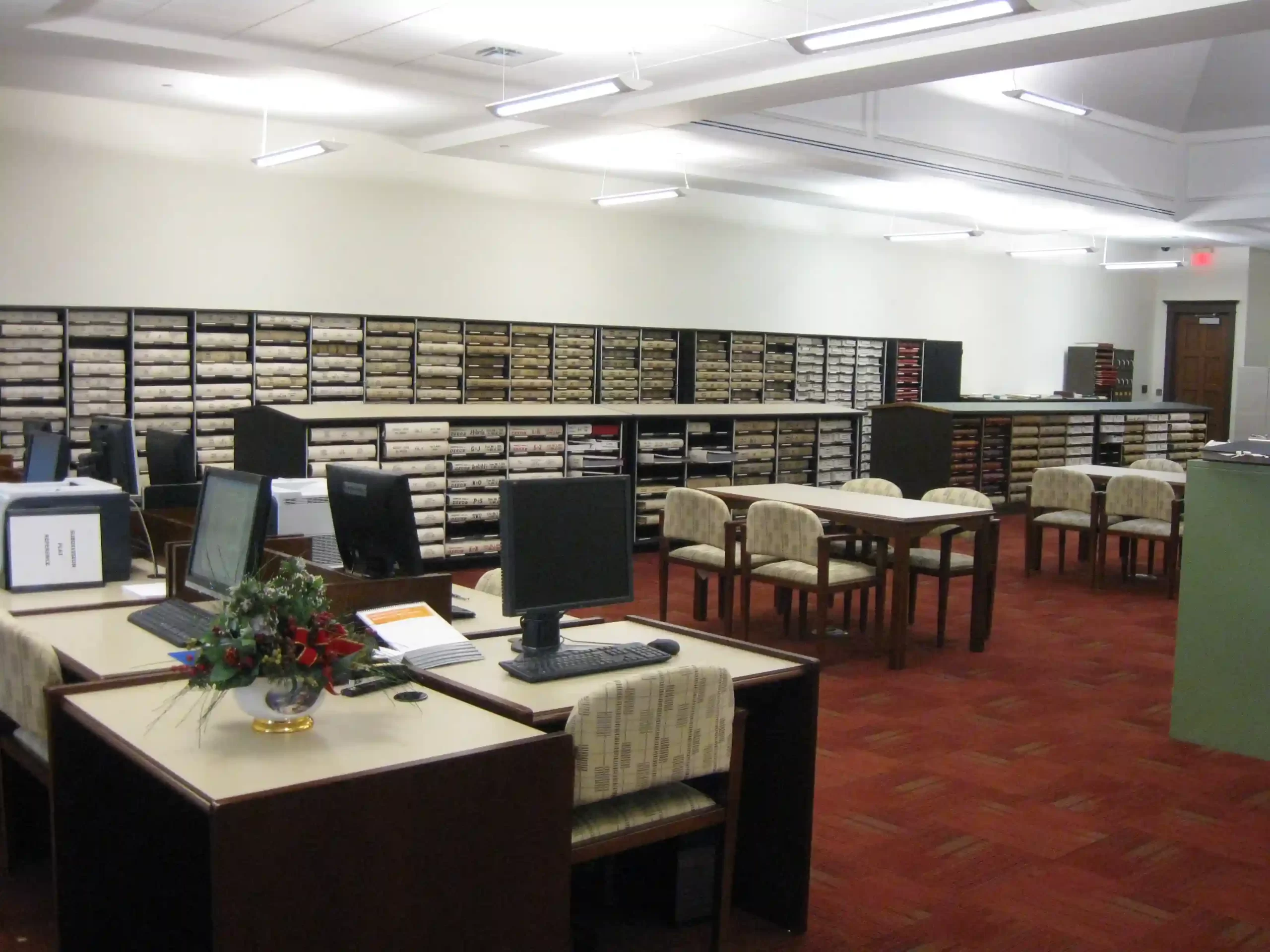Randall Booth Records Room