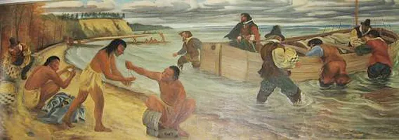 Post Office Mural